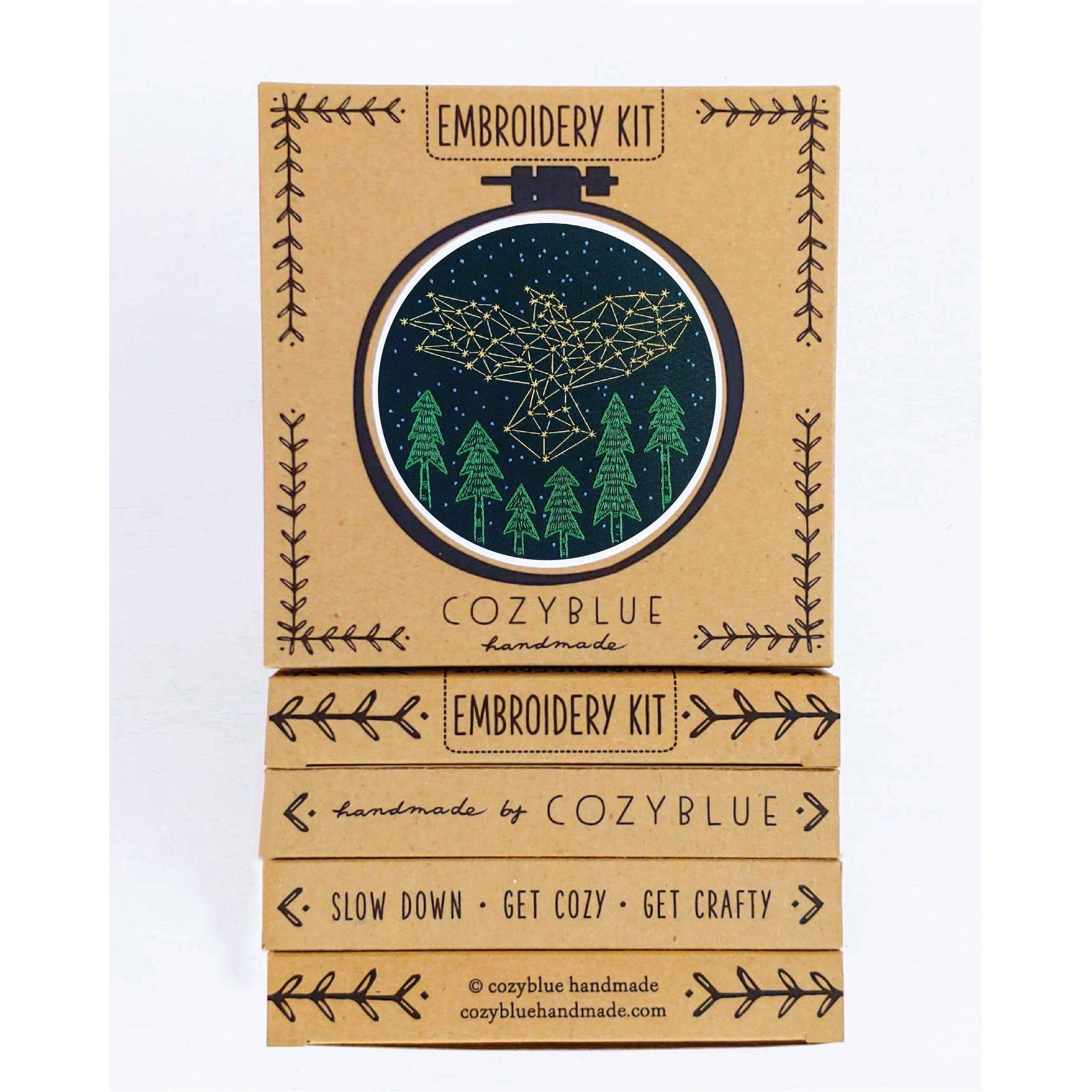 The Crow Embroidery Kit - DIGS