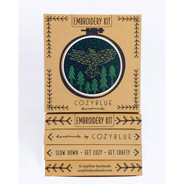 The Crow Embroidery Kit - DIGS