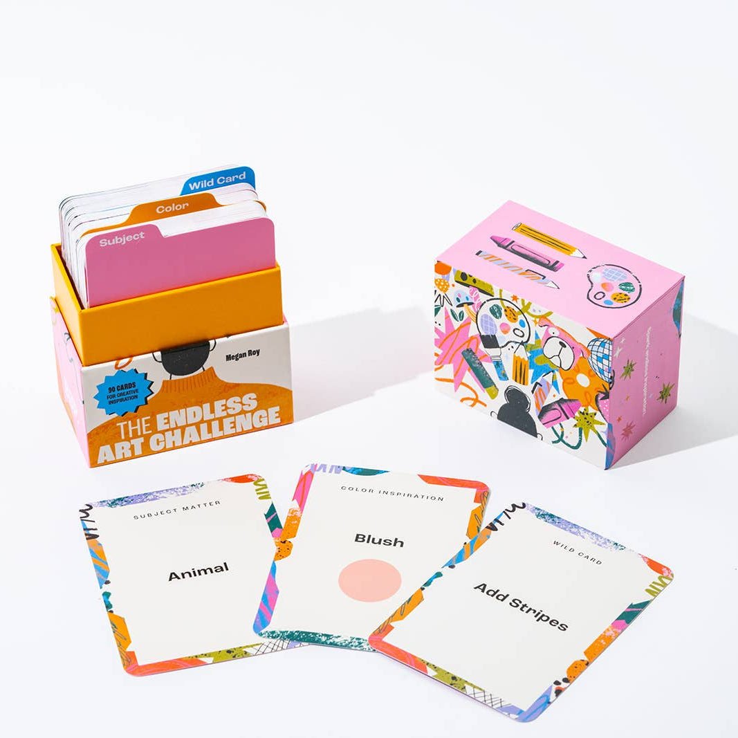 The Endless Art Challenge Card Deck - DIGS