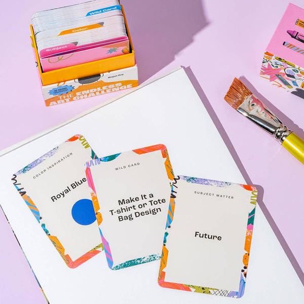 The Endless Art Challenge Card Deck - DIGS