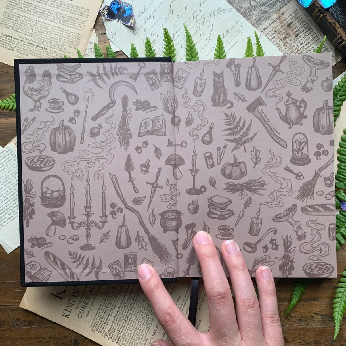 The Grimoire Lined Notebook - DIGS