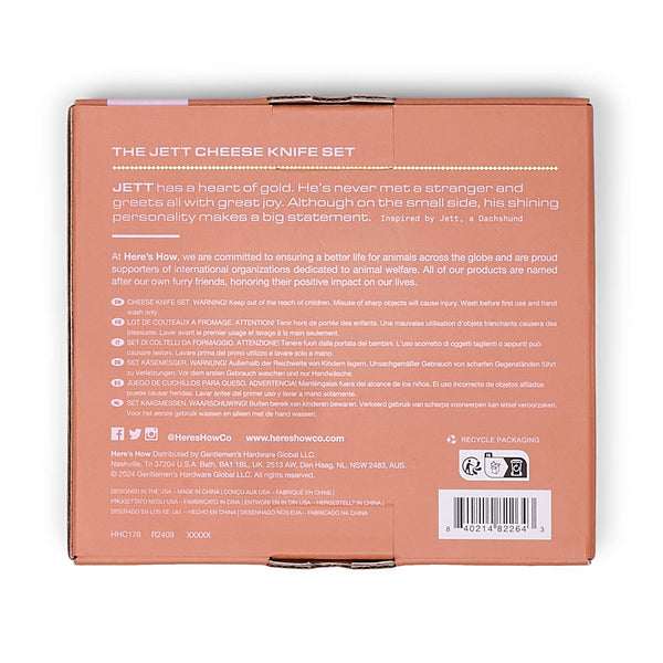 The Jett Cheese Knife Set - DIGS