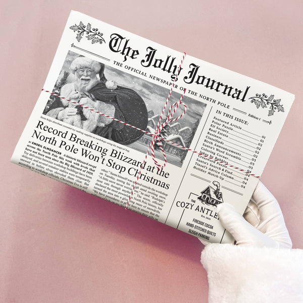 The Jolly Journal Ed.1 Newspaper Gift Wrap - DIGS