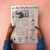 The Jolly Journal Ed.1 Newspaper Gift Wrap - DIGS