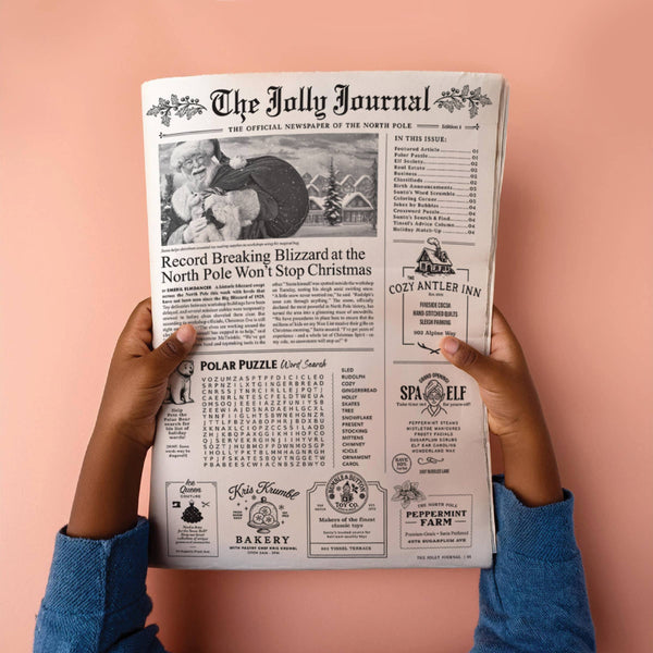 The Jolly Journal Ed.1 Newspaper Gift Wrap - DIGS