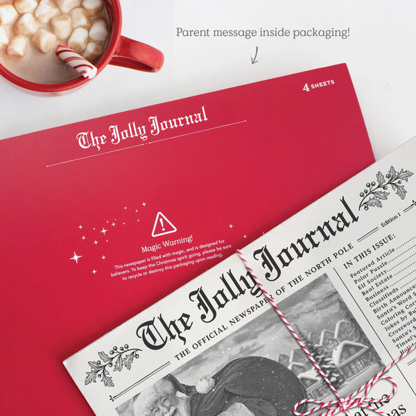 The Jolly Journal Ed.1 Newspaper Gift Wrap - DIGS