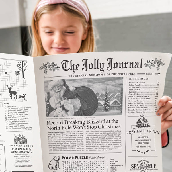The Jolly Journal Ed.1 Newspaper Gift Wrap - DIGS
