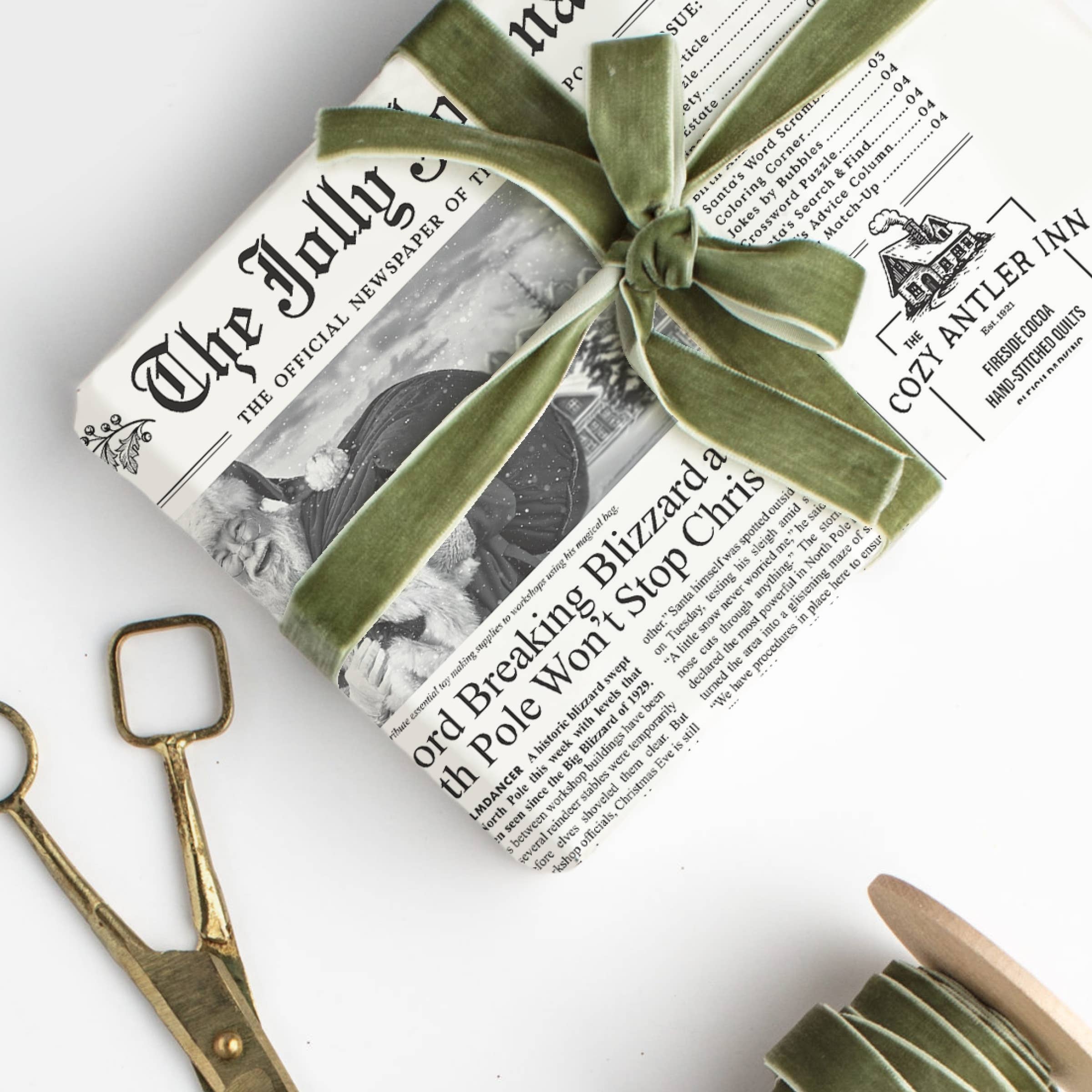 The Jolly Journal Ed.1 Newspaper Gift Wrap - DIGS
