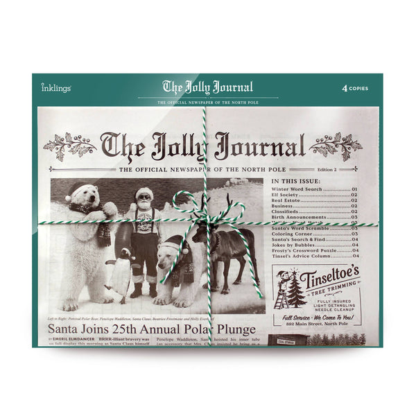 The Jolly Journal Ed.2 Newspaper Gift Wrap - DIGS
