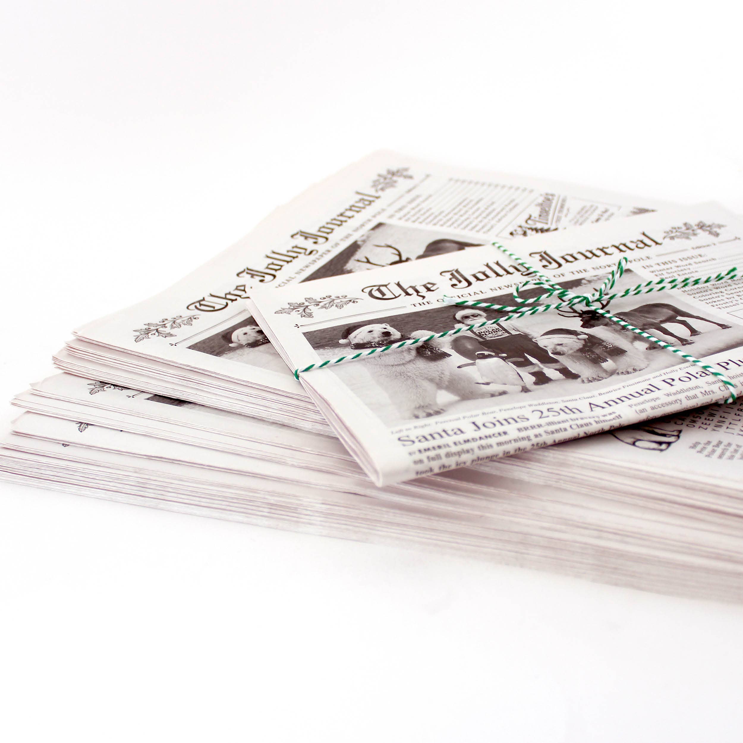 The Jolly Journal Ed.2 Newspaper Gift Wrap - DIGS