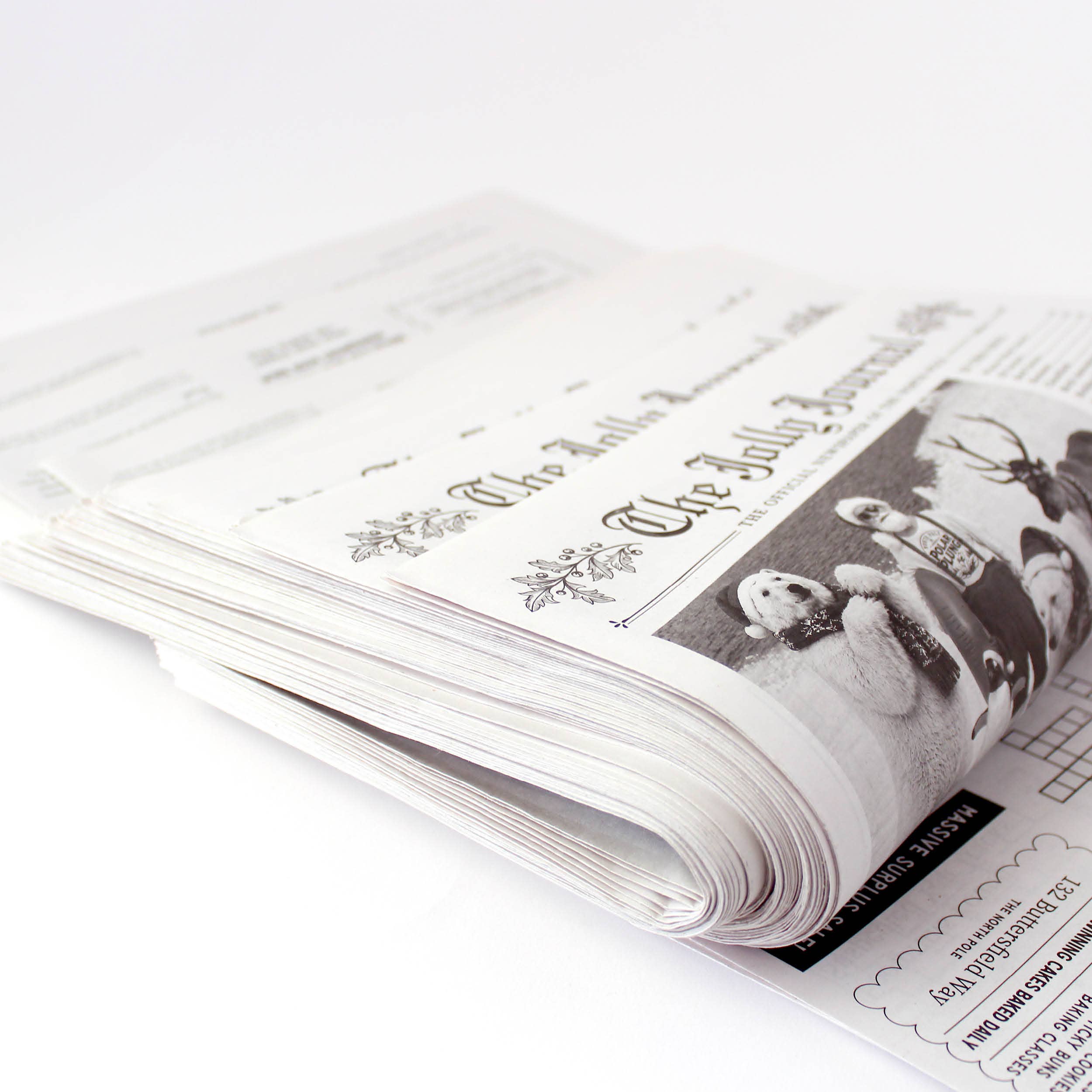 The Jolly Journal Ed.2 Newspaper Gift Wrap - DIGS
