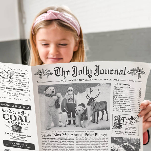 The Jolly Journal Ed.2 Newspaper Gift Wrap - DIGS