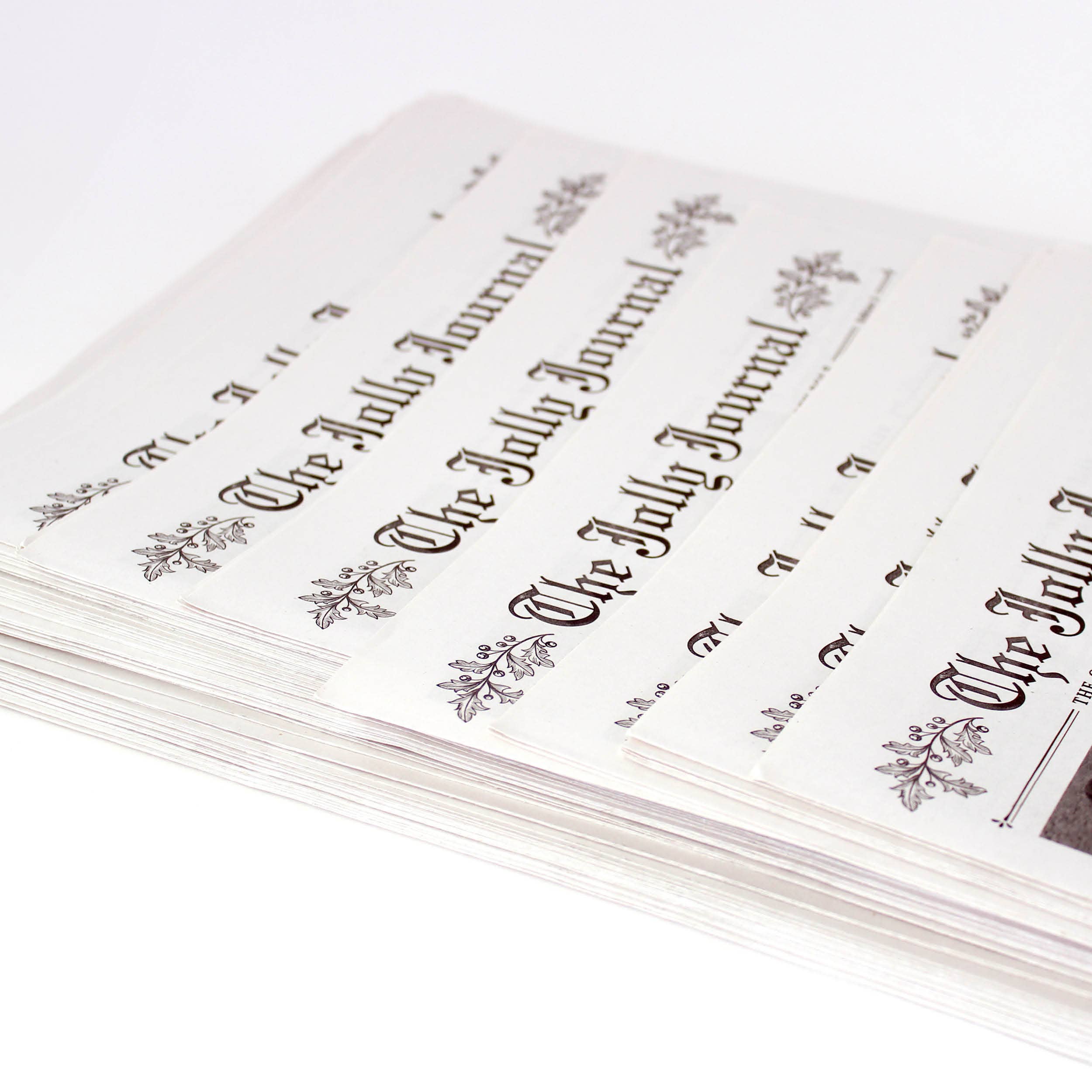 The Jolly Journal Ed.2 Newspaper Gift Wrap - DIGS