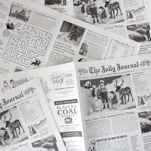 The Jolly Journal Ed.2 Newspaper Gift Wrap - DIGS