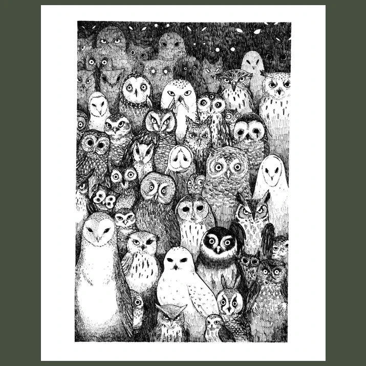 The Owls Are Not What They Seem Twin Peaks Print - DIGS