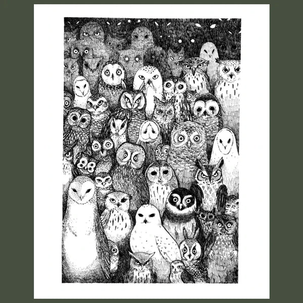 The Owls Are Not What They Seem Twin Peaks Print - DIGS