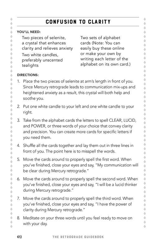 The Retrograde Guidebook - DIGS