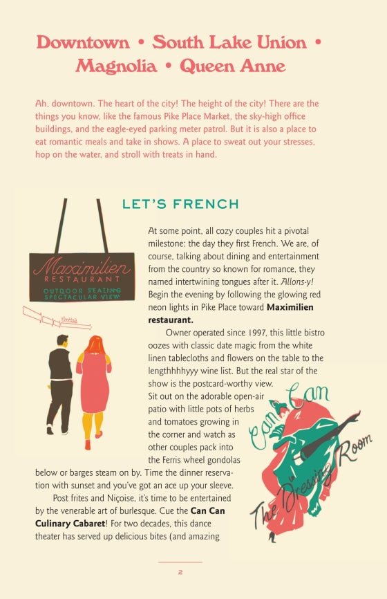 The Seattle Book of Dates: Adventures, Escapes, and Secret Spots - DIGS