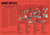 The Story of Iconic Artists: 500 Piece Puzzle - DIGS