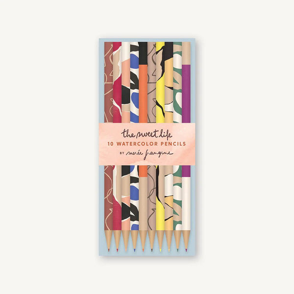 The Sweet Life: 12 Watercolor Pencils - DIGS