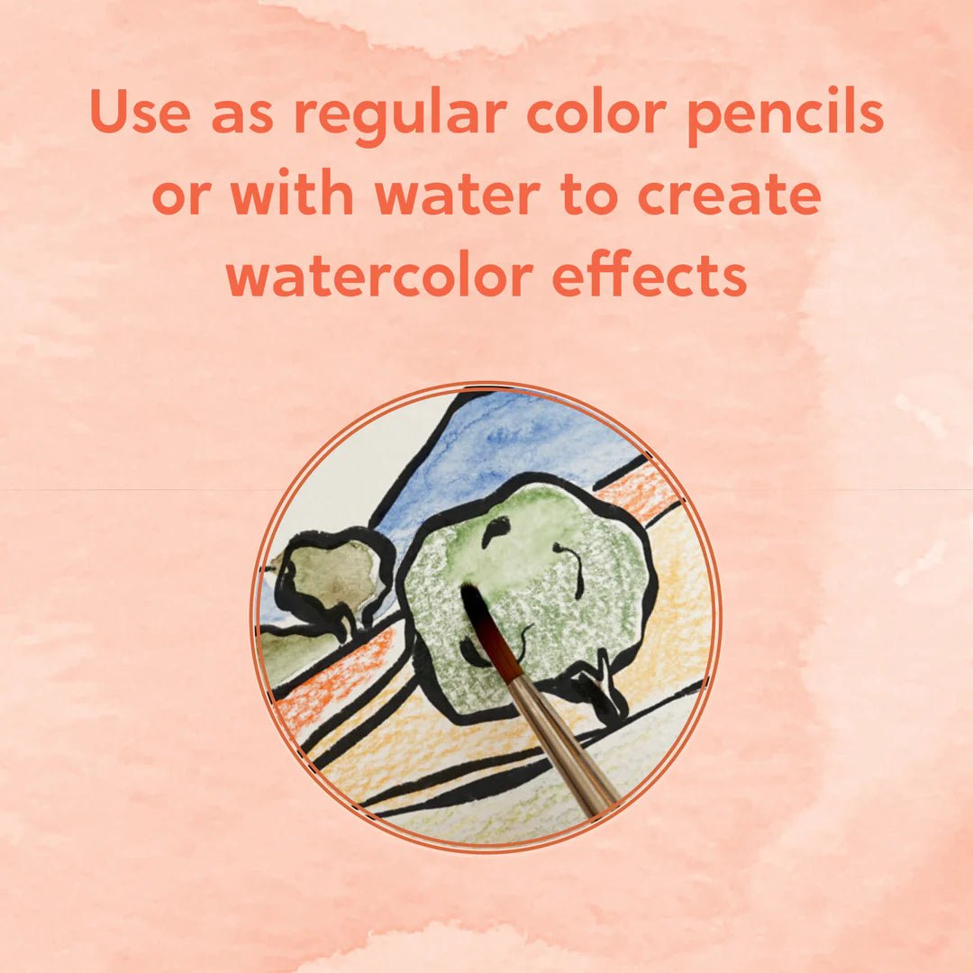 The Sweet Life: 12 Watercolor Pencils - DIGS