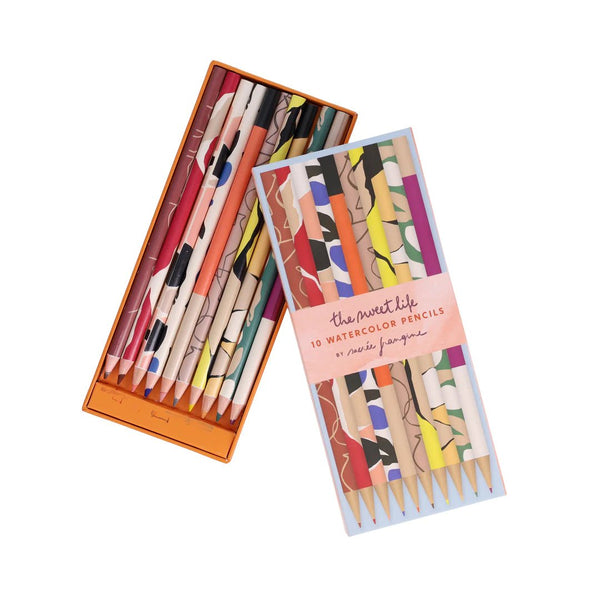 The Sweet Life: 12 Watercolor Pencils - DIGS
