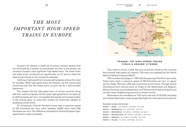 The Train Traveller’s Handbook – A Guide to Europe’s Tracks - DIGS