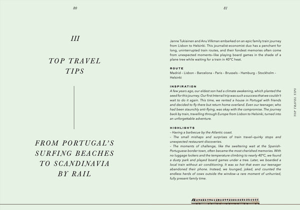 The Train Traveller’s Handbook – A Guide to Europe’s Tracks - DIGS