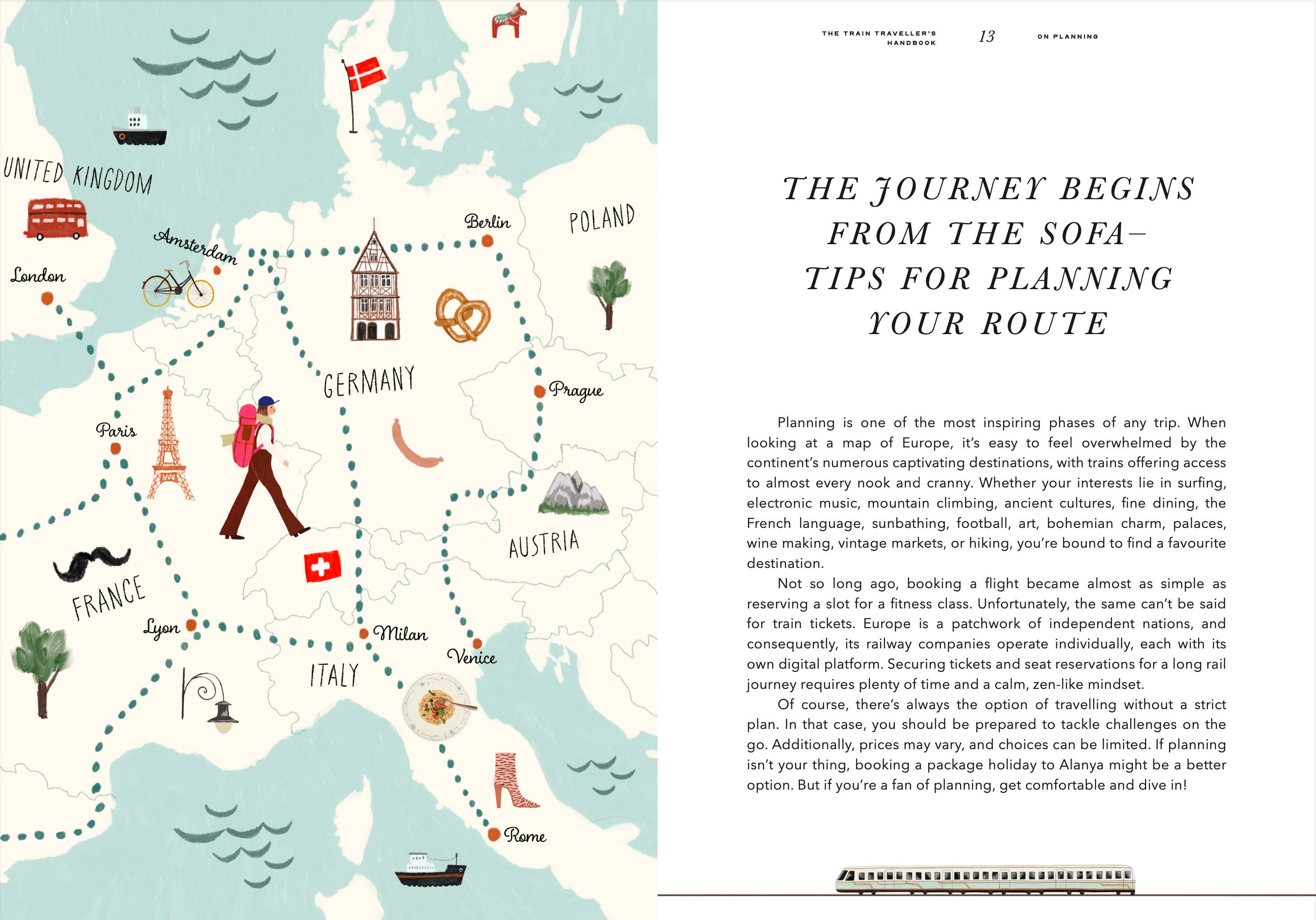 The Train Traveller’s Handbook – A Guide to Europe’s Tracks - DIGS
