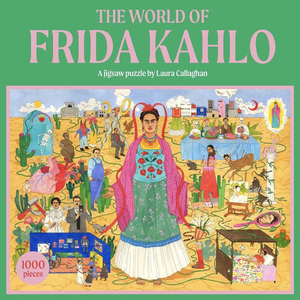 The World of Frida Kahlo 1000 Piece Puzzle - DIGS