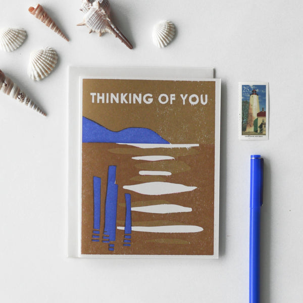 Thinking of You Lake Card - DIGS