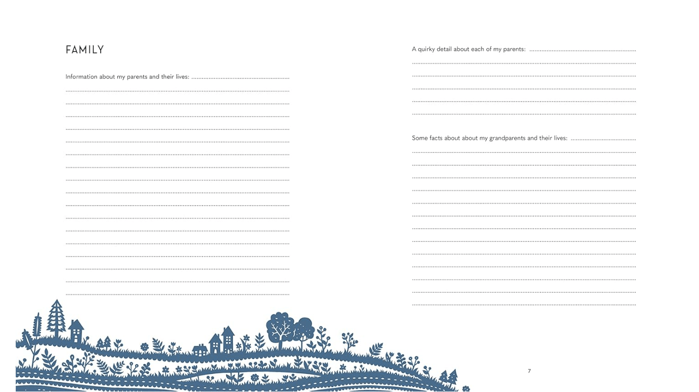 This Life of Mine: A Guided Keepsake Journal for My Family - DIGS