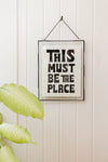 This Must Be The Place Handmade Paper Print - DIGS