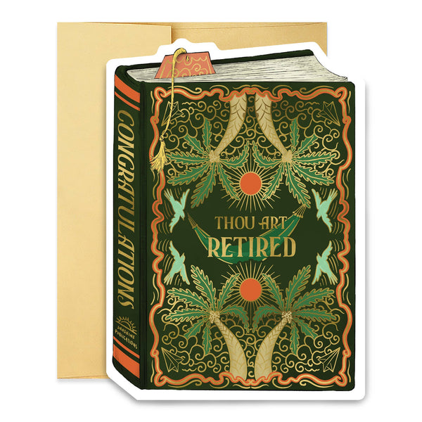 Thou Art Retired Card - DIGS