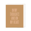 Thoughts & Heart Card - DIGS