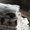Eyes Print Recycled Cotton-Blend Throw