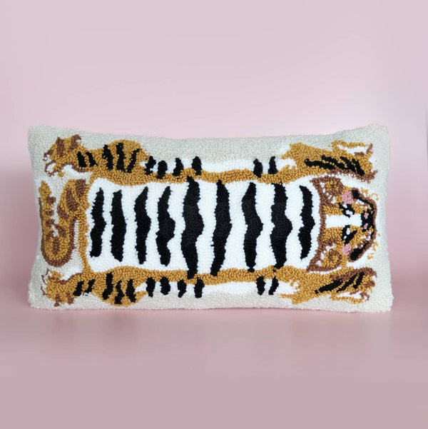 Tibetan Tiger Throw Pillow - DIGS