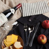 Ticking Stripe On - the - Go Roll Up Set - DIGS