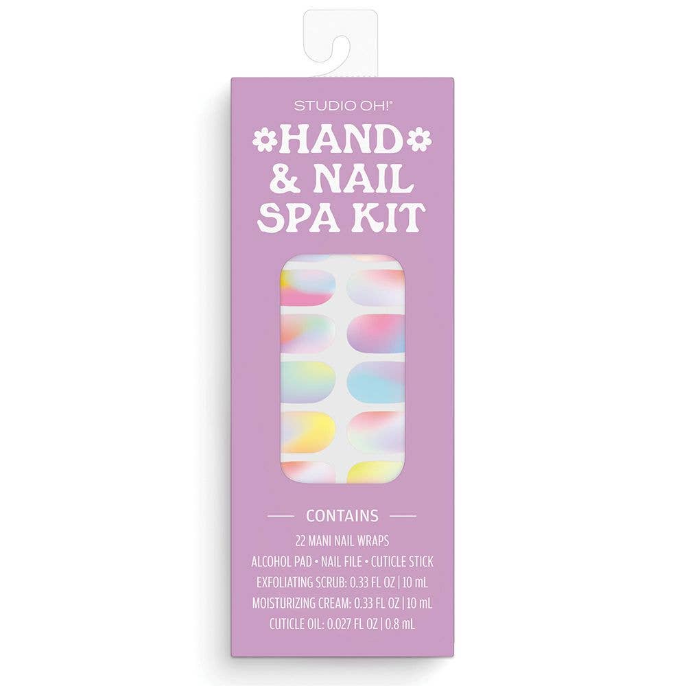 Tie-Dye Swirls Hand & Nail Spa Kit - DIGS