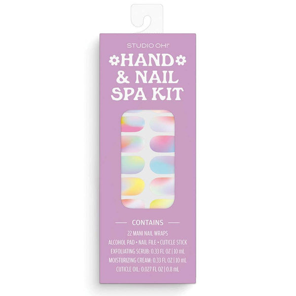 Tie-Dye Swirls Hand & Nail Spa Kit - DIGS