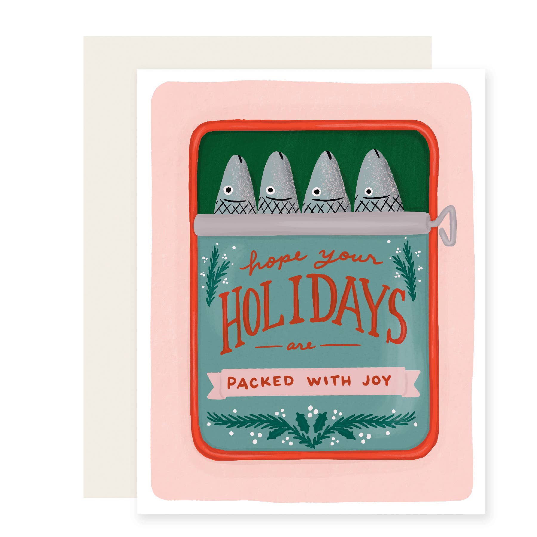 Tinned Fish Holiday Card - DIGS