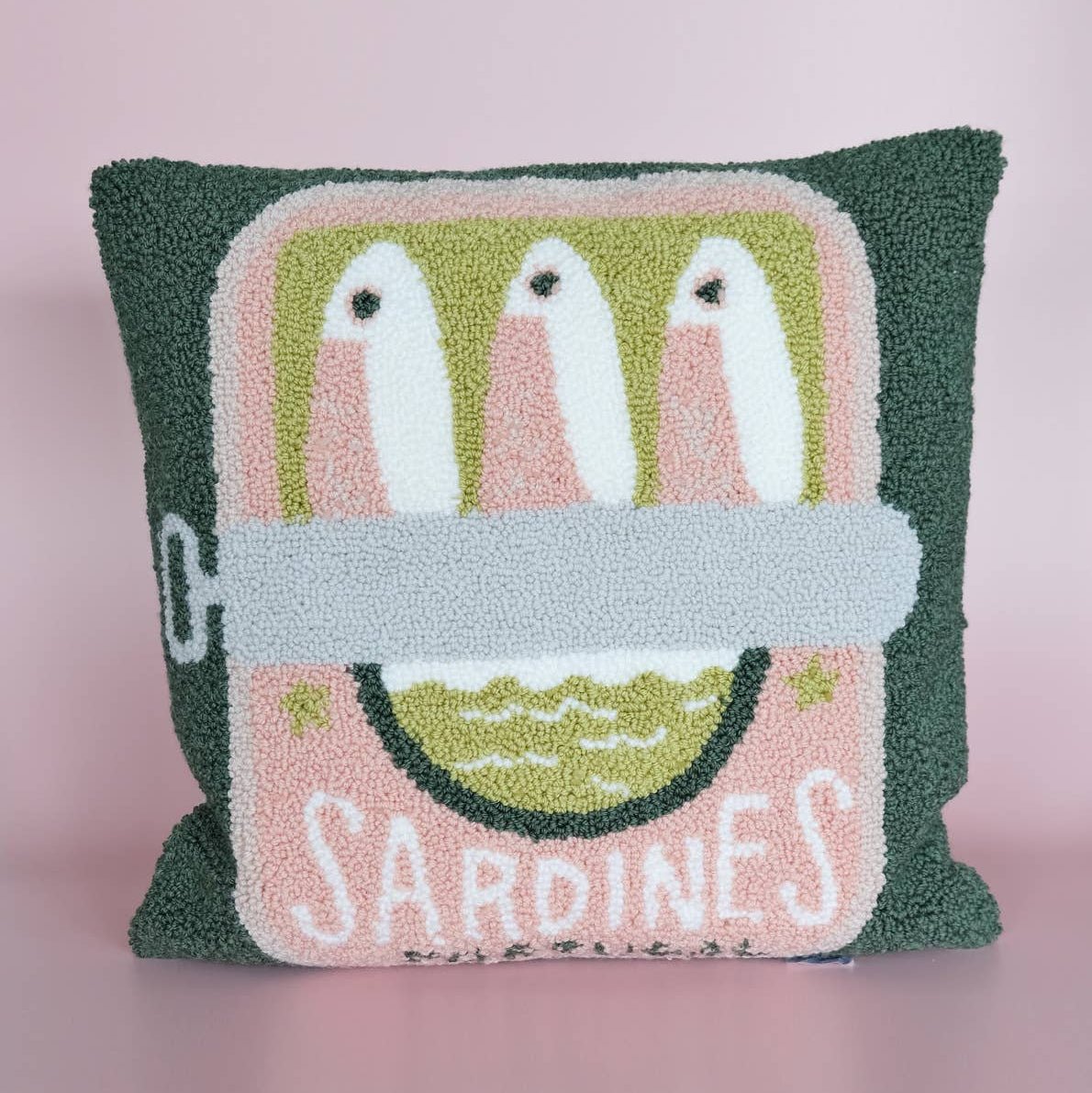 Tinned Fish Throw Pillow - DIGS