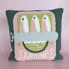 Tinned Fish Throw Pillow - DIGS