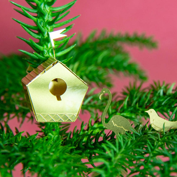 Tiny Birdhouse Houseplant Set - DIGS