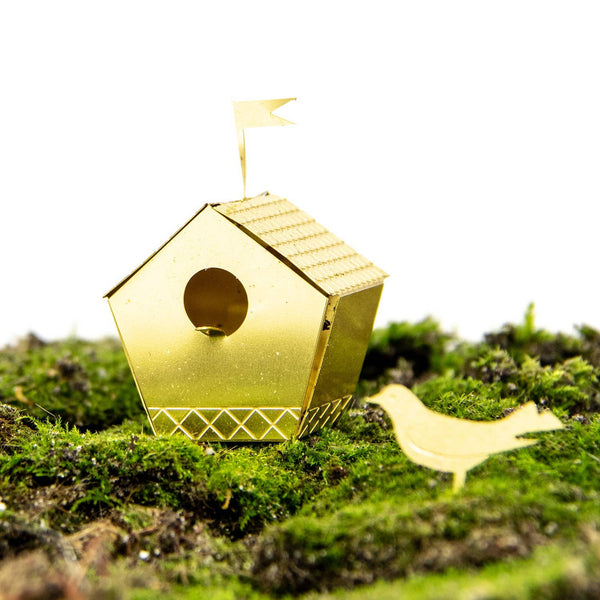 Tiny Birdhouse Houseplant Set - DIGS