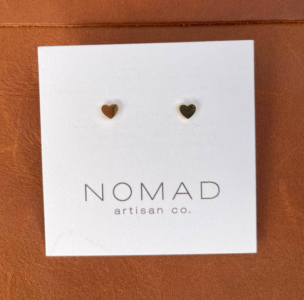 Tiny Heart Earrings - DIGS