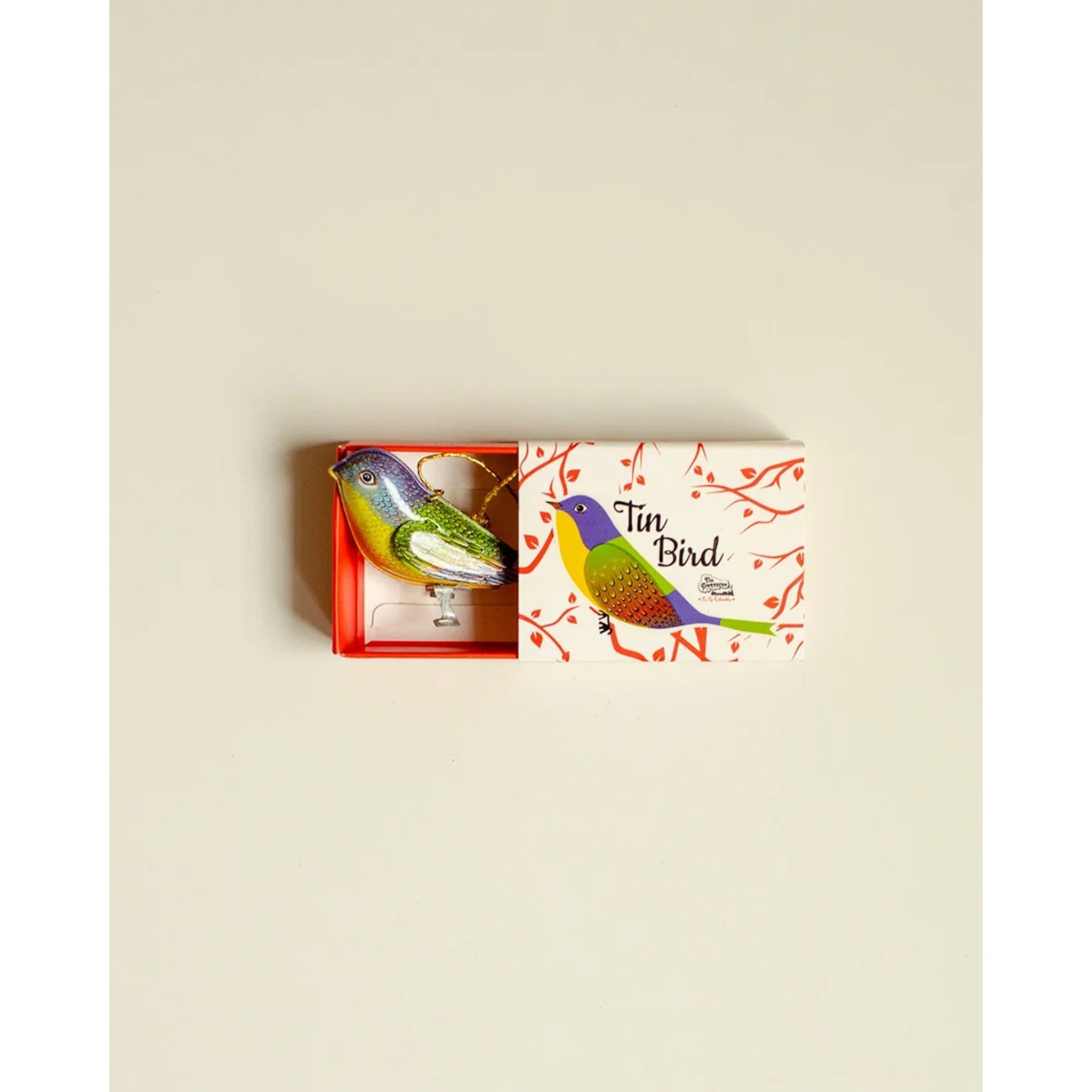 Tiny Tin Bird Ornament - DIGS
