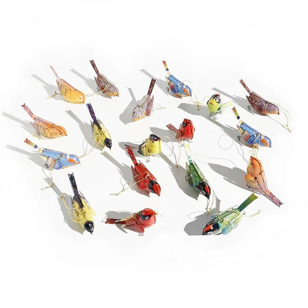 Tiny Tin Bird Ornament - DIGS
