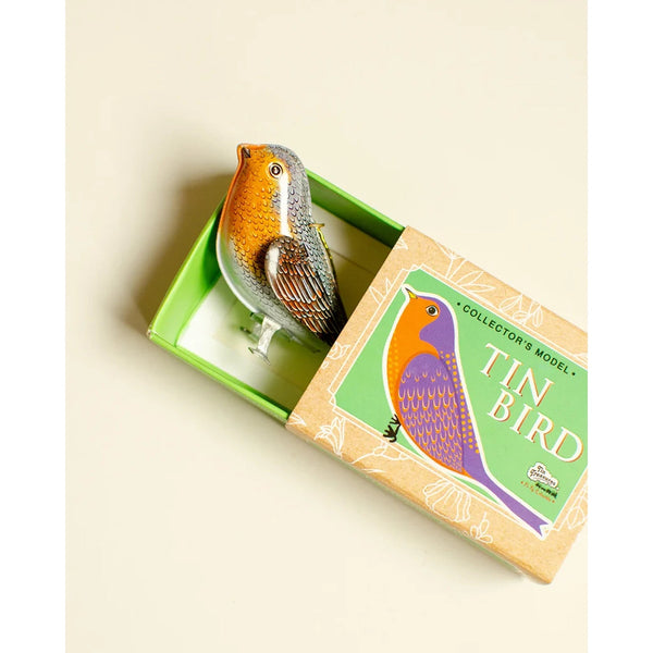 Tiny Tin Bird Ornament - DIGS