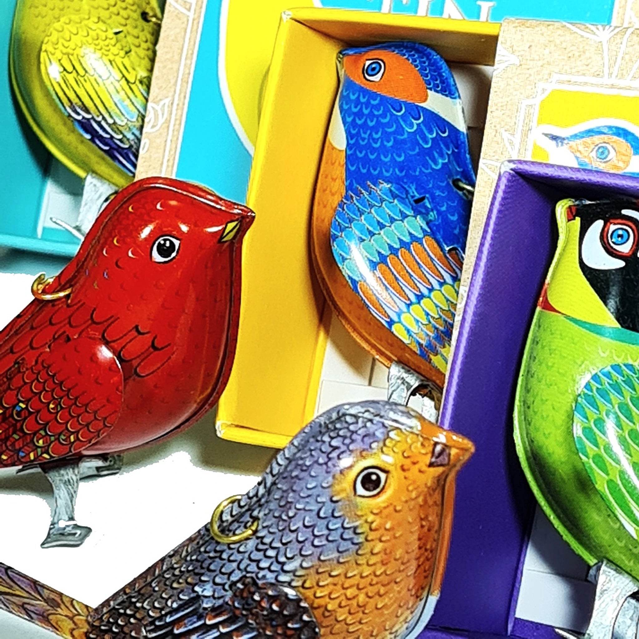 Tiny Tin Bird Ornament - DIGS